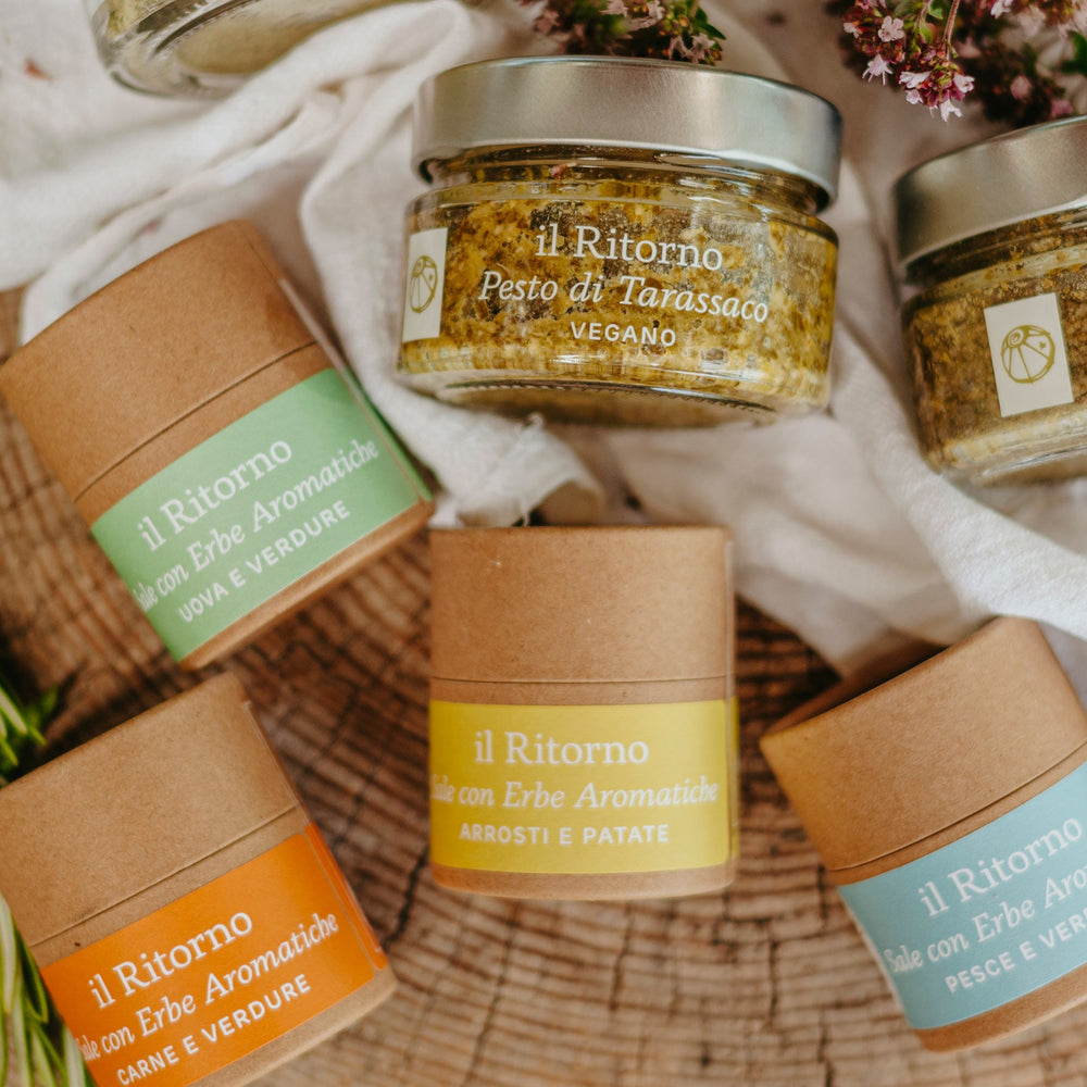 Pesti e Sale con Erbe Aromatiche