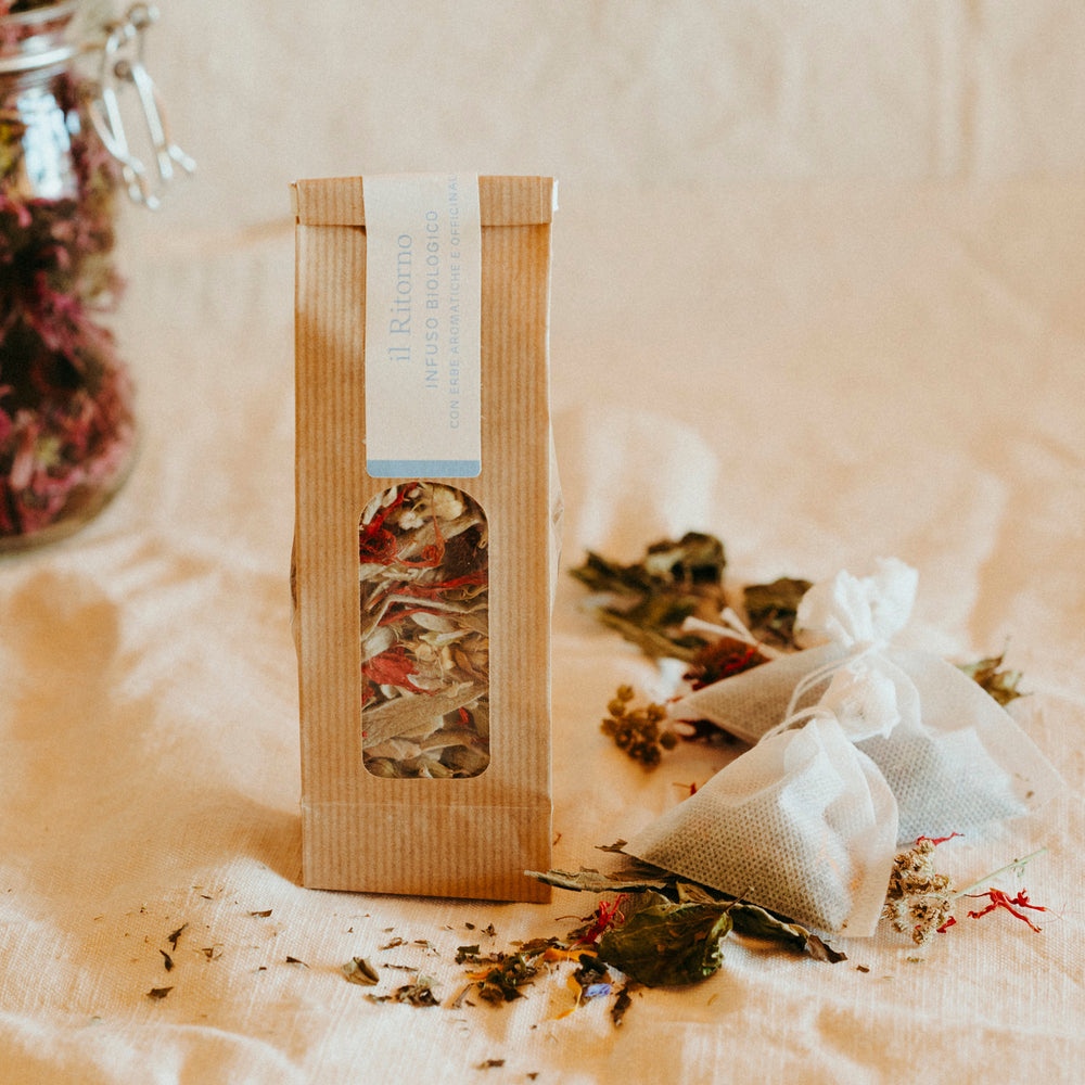 Infuso Azzurro BIO Tè di Montagna e Monarda 15g