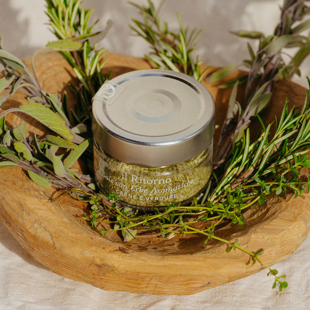 
                      
                        Sale con Erbe Aromatiche per Carne e Verdure 100g
                      
                    