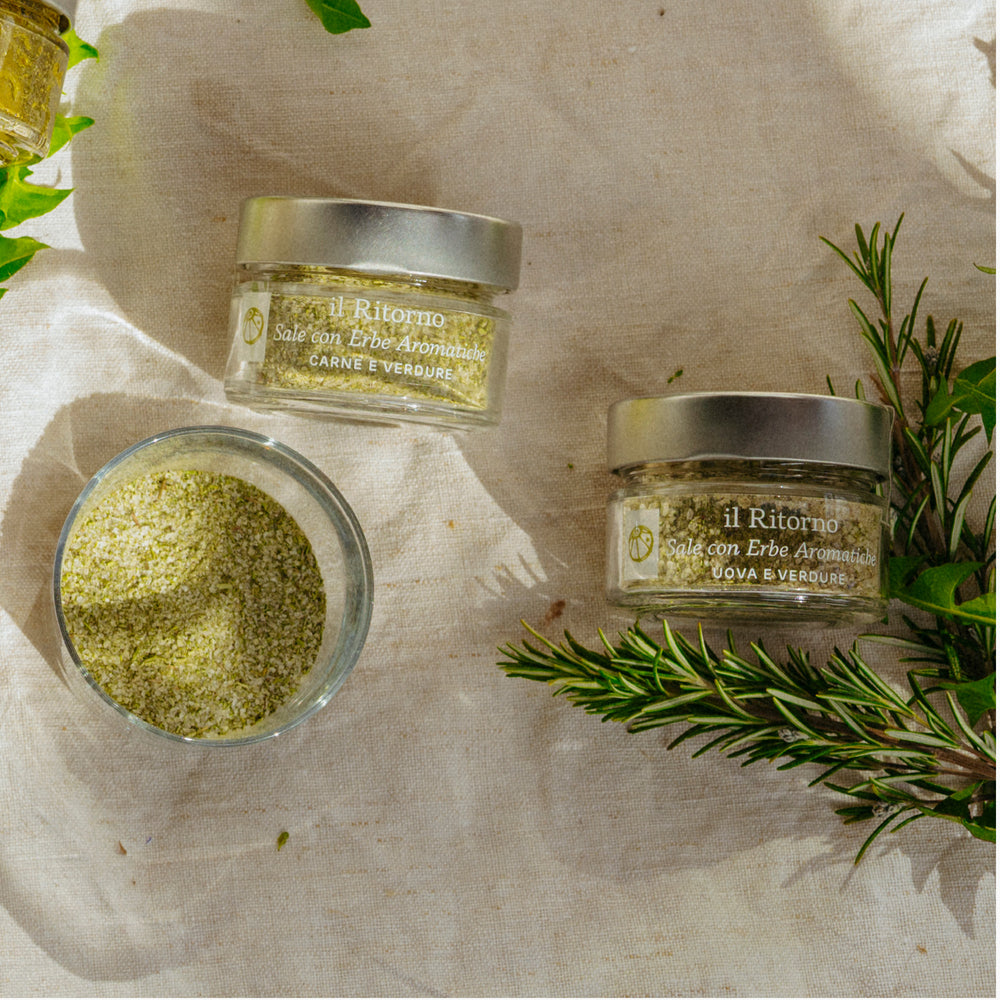 
                      
                        Sale con Erbe Aromatiche per Carne e Verdure 100g
                      
                    