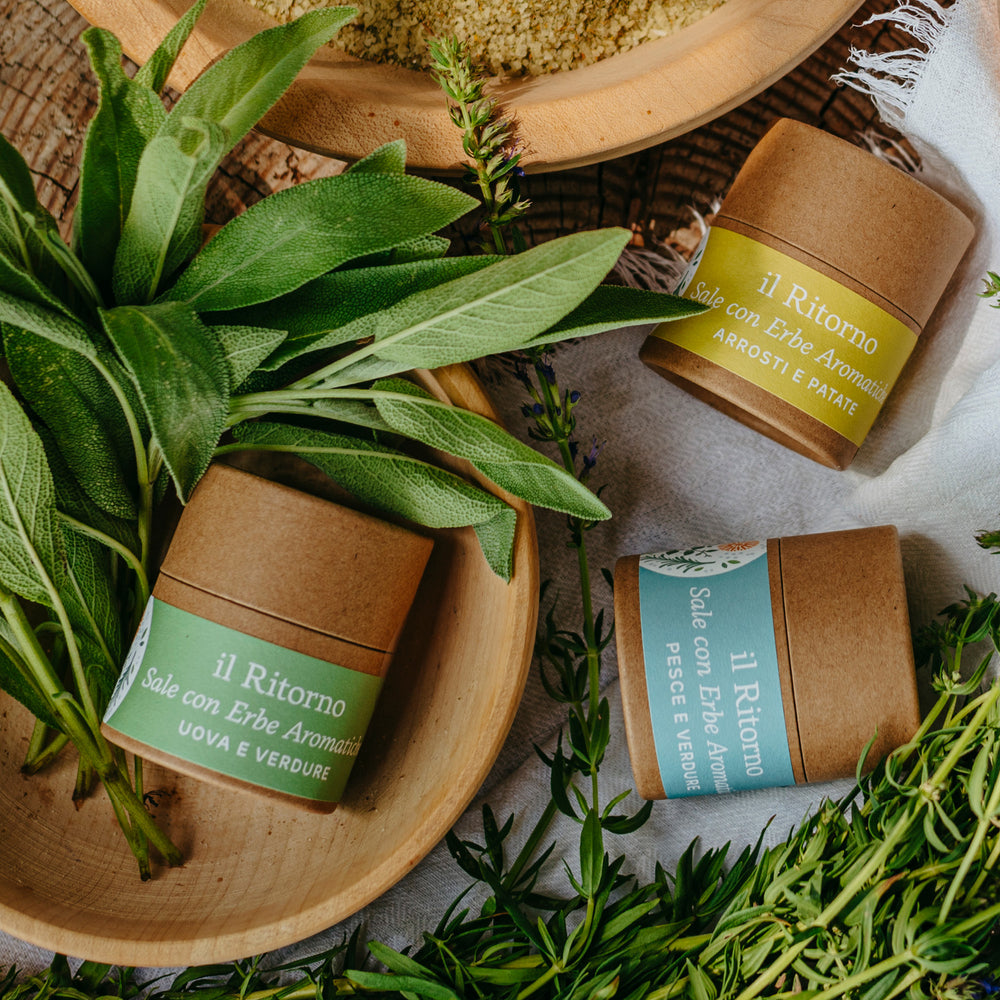 
                      
                        Sale con Erbe Aromatiche per Pesce e Verdure 30g
                      
                    