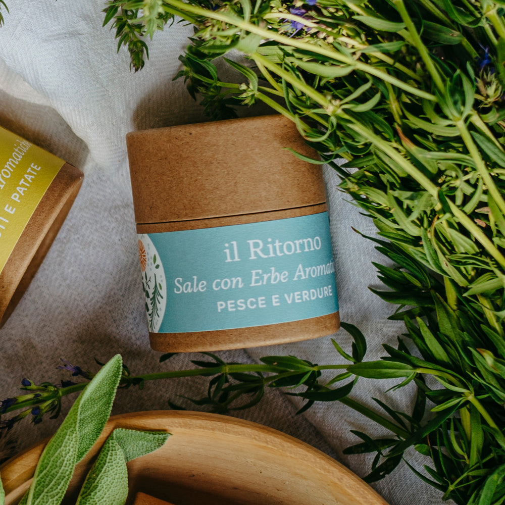 Sale con Erbe Aromatiche per Pesce e Verdure 30g