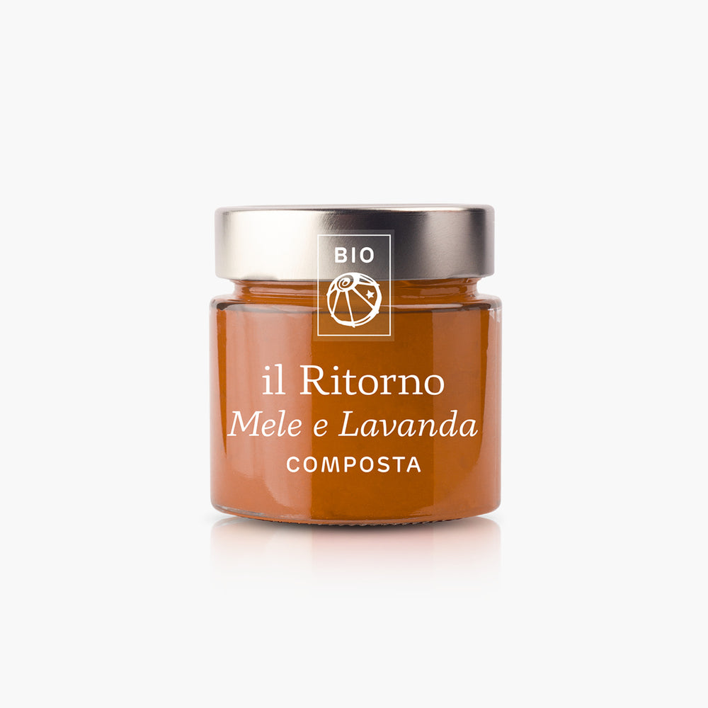 Composta BIO Mele e Lavanda 100g