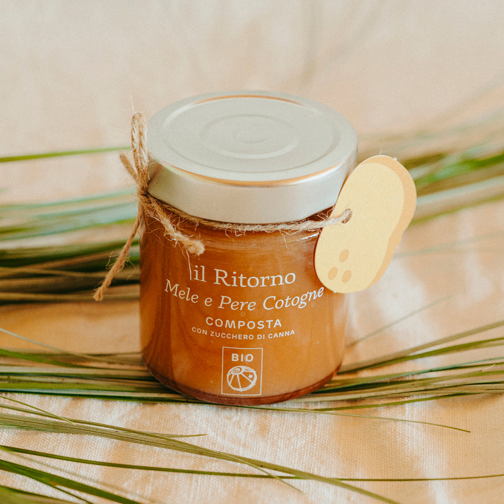 Composta BIO Mele e Pere Cotogne 220g